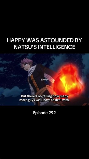 Natsu Intelligent Moment — Happy Astounded by Natsu’s Intelligence