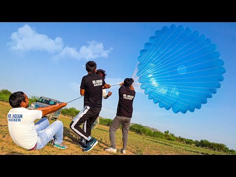 We Made India's Biggest Parachute - Gone Out Of control