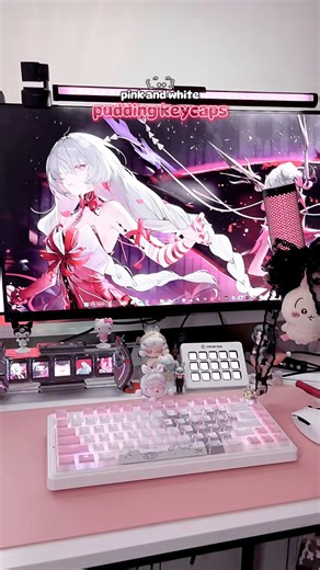 𐔌՞. .՞𐦯 pudding keycaps reset ˚ ✦ . . ˚ . . ✦ ˚ . ★⋆. . ˚ ✭ * ✦ . . ✦ ˚ ˚ .˚ ✭ . . ˚ . ✦ #keyboardasmr #keyboard #desksetup #pcsetup #aesthetic #gaming #streamer #streamsetup #GamingSetup | Cyn Nie
