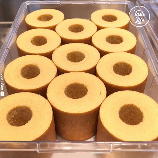 8.9M views · 10K reactions | Amazing!! This Tree Ring Cake has 23-layers! Credit: King Food (youtube.com/channel/UCNmcTEOEOW89YtxIPQG9qFg) | Taste Life | Facebook