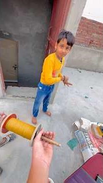 Chote ko charki main se manjha de diya aur patang de di indian 🇮🇳 🪁#kite #kiteflying #patang