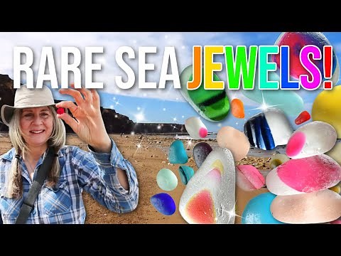 Rare Multicoloured Sea Glass! Beachcombing at Seaham Beach for (Incredible Treasures!)