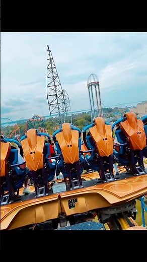 Valravn at Cedar Point | Insane 223ft Dive Coaster Drop POV 🎢🔥 #divecoaster #drop #amusementpark