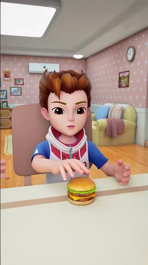 😎Awu bilang dia sangat jago meracik hamburger! ⚡#armorrangers #mechabot #kartunanak #transformers