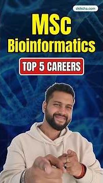 MSc Bioinformatics Career | High Paying Jobs, Salary & Top Profiles #mscbioinformatics