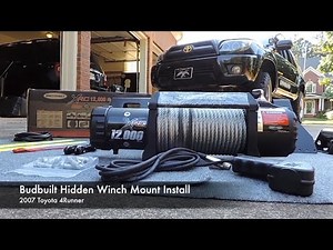 4runner Off Road Overland Winch Bumper Install