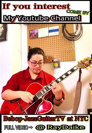 【Solo Jazz Guitar】Jazz Standards Body And Soul only first part