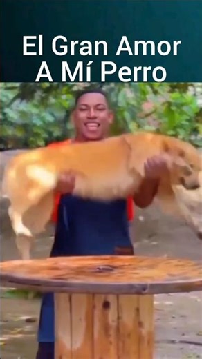 His great love for his dog wouldn't allow him to do it on a barbecue. #humor #sports #love