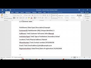 Azani internet service provider milestone 2 database full project