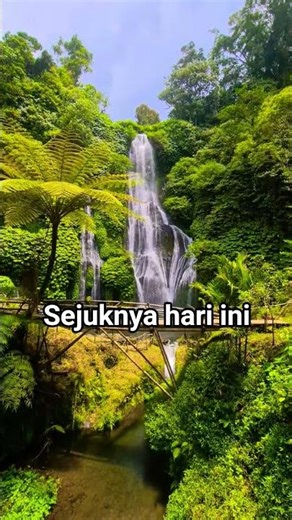 GREAT WATERFALL IN BALI #embuntabina #shorts #waterfall #airterjun #kontenkreator #nature