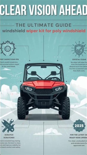 Clear Vision Ahead: The Ultimate Guide to Windshield Wiper Kits for Poly Windshields #windshieldkits