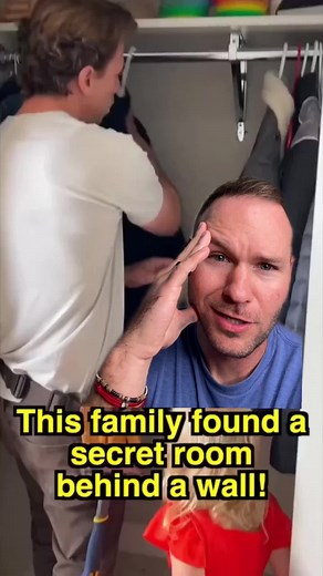 Family Discovers Hidden Room Behind Closet During Renovation