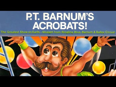 P.T. Barnum's Acrobats (1982) - An arcade clone on the Odyssey² w/VOICE!