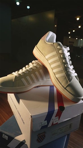 K-Swiss Court Mundial Women — A design that always looks good 👟 #KSwiss #WomensSneakers #WomensFo...