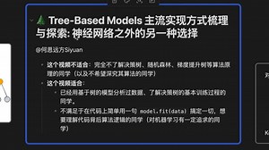 神经网络之外的另一种选择：主流Tree-Based Models框架梳理