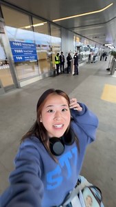 My longest fly with me vlog yet! #mkdr #flywithme #launch | Jiny Maeng