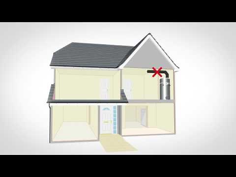 Dimplex Edel hot water heat pump installation