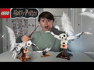 LEGO Harry Potter Hedwig Moving Wings Owl Review!