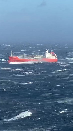 9.9M views · 290K reactions | Ship in Rough Sea | Life At Sea | Facebook