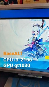 genshin impact #linux #linuxgaming #linuxdesktop #genshinimpact #portwine #proton