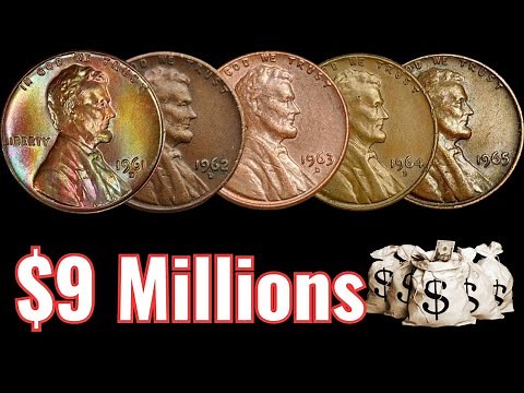 Top 5 Most Valuable and Rare Pennies That Could Make You A Millionaier! Coins Worth Millions