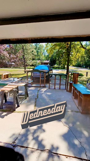 Refinishing classic hutches over basic cabinets for more kitchen storage space. | Dakota Floors and More | Facebook