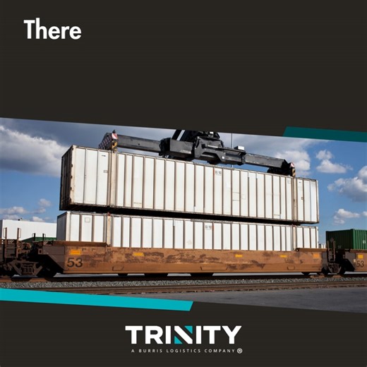 Did you know there’s nearly zero chance of a fraudulent carrier pickup when shipping intermodal? 🚂🚢🛩️ That's because every move is handled by vetted rail and drayage partners within secure facilities, your freight stays protected from origin to destination ✅ | Trinity Logistics
