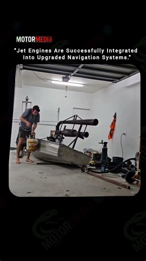 Jet Engine on a Boat.⛵☠️