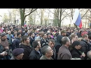 Tension grows amid calls in eastern Ukraine for Crimea-style referendum