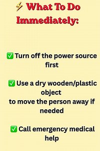 ⚡ Electric Shock First Aid Everyone Should Know! 🚨