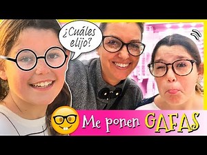 NO VEO NADA y me PONEN GAFAS 🤓CAMBIO de LOOK EXTREMO DANIELA
