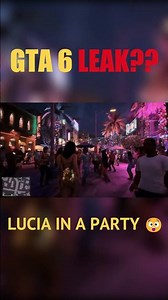 🚨 GTA 6 LEAK: Lucia Spotted at a PARTY?! 😱