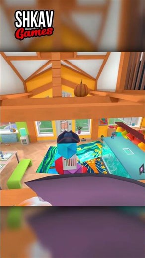 АККУРАТНО! #iamcat #vr #кот #бабуля #игры