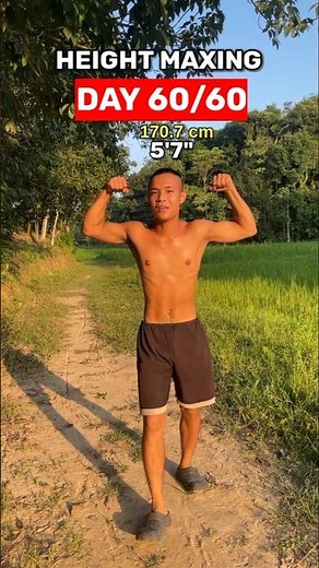 Day 60/60 Height Maxing Challenge | Real Results & Progress Update! #heightincrease #heightincrease