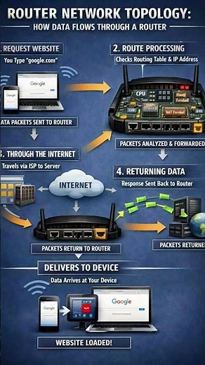 How a router works