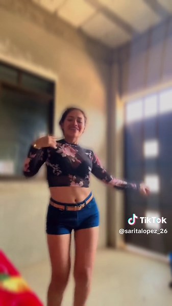 Fun Dance Moves in a Floral Crop Top