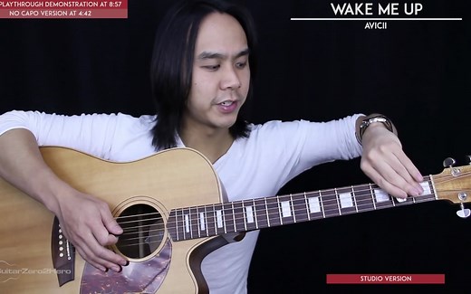 Wake Me Up Guitar Tutorial - Avicii Guitar Lesson 🎸|100% Accurate Chords + Lead