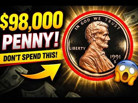 This 1991 Lincoln Penny Is Worth Thousands – Check Your Coins NOW!