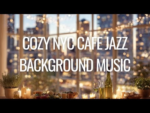 Smooth Kitchen Jazz Music ☕ Intimate NYC Cafe Vibes for Cooking & Dinner Entertaining
