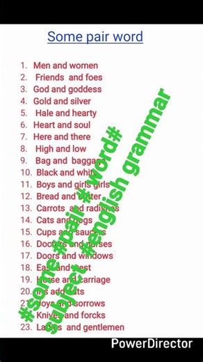 #English grammar #pair word #youtubeshort #education #viralvideo #youtube feed