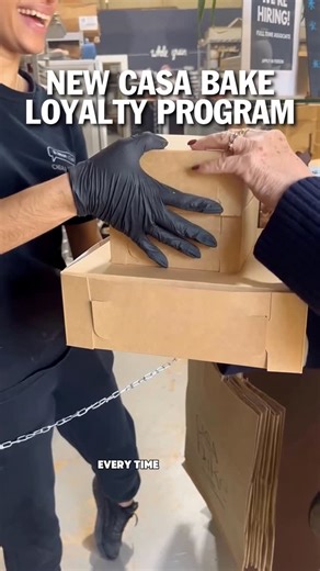 Casa Bake on Instagram: "Thank you for showing up time and time again! You are integral to who we are at @casabake_ 🫶🏼 To thank you, we’ve implemented a new rewards program that gives you points anytime you make a purchase. You can then redeem these points for more items 🥐🎂🇫🇷 #CasaBake #FrenchBakeryMiami #MiamiBakery"