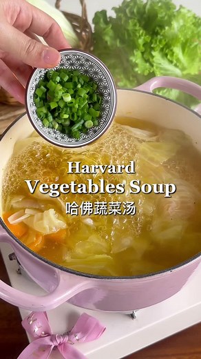 Harvard Vegetable Soup Recipe for Immunity Boost