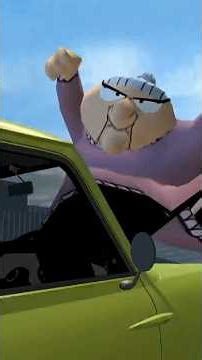 Mr. Bean's Uncontrollable Car! #mrbean #shorts