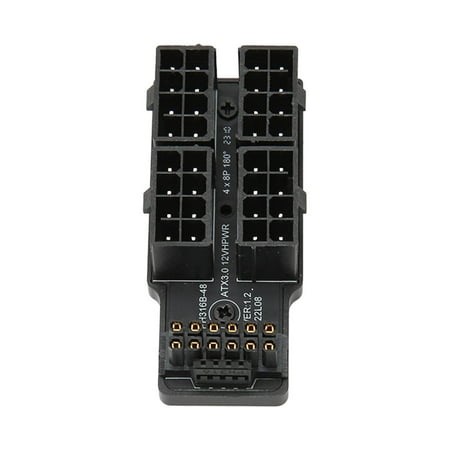 ATX3.0 PCIe 5.0 16 Pin Power Modular, 600W 180 Degree 4x8Pin to 12VHPWR Connector Power Adapter, for 40 Series 12 4P Graphics Card - Walmart.ca