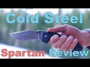 The Cold Steel Spartan Review. A big ribbed tactical knife for everyones pleasure.