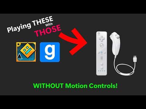 Playing 2 PC games with a Wii Remote and Nunchuk