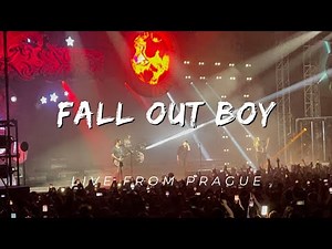 🇨🇿 Fall Out Boy Live in Concert (Full Concert) I Hala Fortuna I Prague, Czech Republic