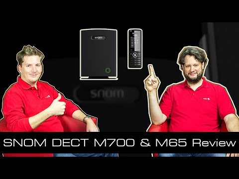 Snom M700 & M65 DECT Review [english]