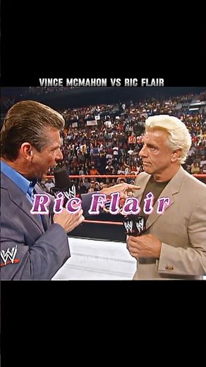 Vince McMahon vs Ric Flair 🥶🔥| 100% Ownership Of WWE Match 😱☠️| Raw 2002 🥵 Edit