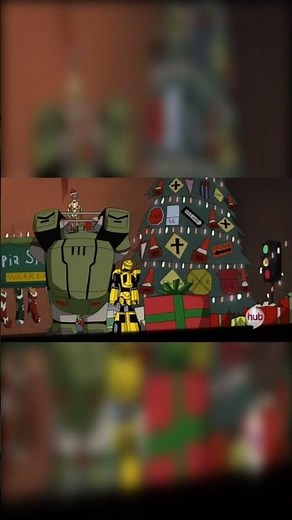 The Autobots steal street signs in Transformers Animated